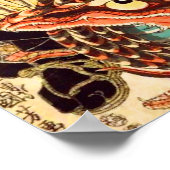 Jiraiya en Snake Kuniyoshi Poster (Hoek)