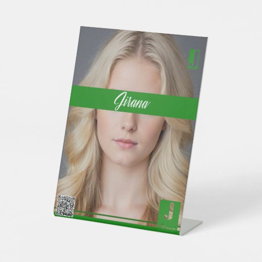 JIRANA RECLAMEBORD MET VOETSTUK (Voorkant)