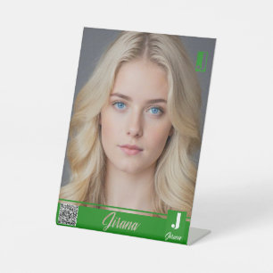 JIRANA RECLAMEBORD MET VOETSTUK