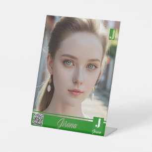 JIRANA RECLAMEBORD MET VOETSTUK