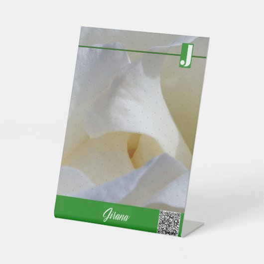 JIRANA RECLAMEBORD MET VOETSTUK (Voorkant)