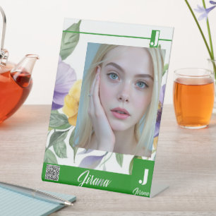 JIRANA RECLAMEBORD MET VOETSTUK