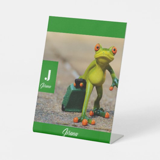 JIRANA RECLAMEBORD MET VOETSTUK (Voorkant)