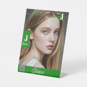 JIRANA RECLAMEBORD MET VOETSTUK