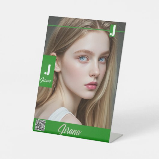 JIRANA RECLAMEBORD MET VOETSTUK (Voorkant)