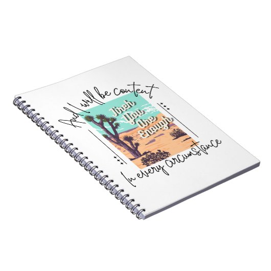 Jireh, je bent genoeg, Filippenzen 4:11-13 Notitieboek (Rechterzijde)