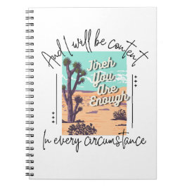 Jireh, je bent genoeg, Filippenzen 4:11-13 Notitieboek