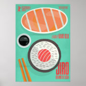 Jiro droomt van sushi David Gelb filmdocumentaire  Poster (Voorkant)
