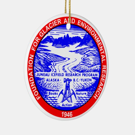 JIRP-kleurkerstboomversiering Keramisch Ornament (Rechts)