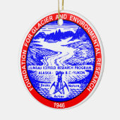 JIRP-kleurkerstboomversiering Keramisch Ornament (Links)