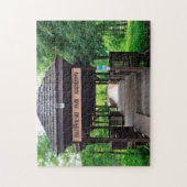 Jisaws Białowieża National Park Poland. Jigzaag Pu Legpuzzel (Verticaal)