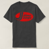 Jitney Oerwoud uiterlijk vervaagd ontwerp T-shirt (Design voorkant)