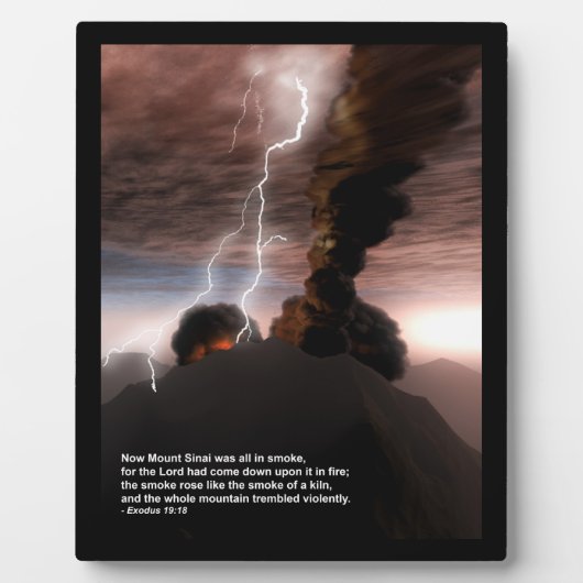 Jitro - Berg Sinaï Fotoplaat (Voorkant)