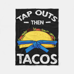 Jitsu Martial Arts Taco Jujutsu Cinco De Mayo Fleece Deken