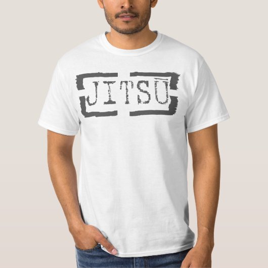Jitsu Stamp - Braziliaanse Jiu Jitsu T-Shirt (Voorkant)