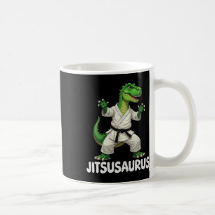 Jitsusaurus Dinosaur Karate Martial Arts Pret Enth Koffiemok