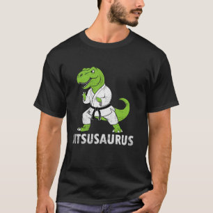 Jitsusaurus Funny BJJ Braziliaans Jiu Jitsu Trex K T-shirt