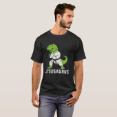 Jitsusaurus Funny BJJ Braziliaans Jiu Jitsu Trex K T-shirt (Voorkant volledig)