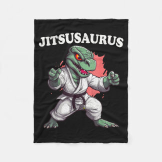 Jitsusaurus Grappig Jiu Jitsu Trex MMA Braziliaans Fleece Deken