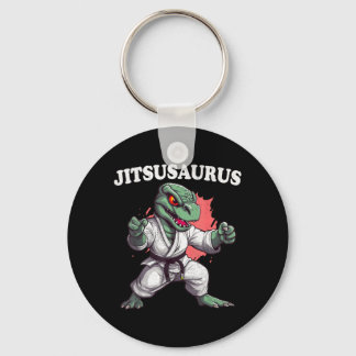 Jitsusaurus Grappig Jiu Jitsu Trex MMA Braziliaans Sleutelhanger