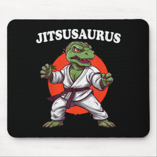 Jitsusaurus Grappige Jiu Jitsu Trex MMA Braziliaan Muismat