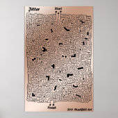 Jitter Maze Poster (Voorkant)