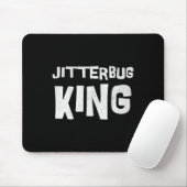 Jitterbug Dance King Swing Dancing Lindy Hop Dance Muismat (Met muis)