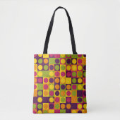 Jitterbug Dotscape Tote Bag (Voorkant)