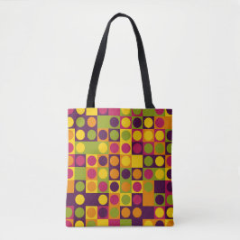 Jitterbug Dotscape Tote Bag