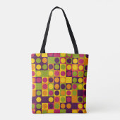 Jitterbug Dotscape Tote Bag (Achterkant)