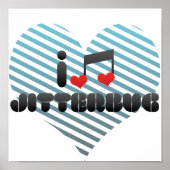 Jitterbug fan poster (Voorkant)