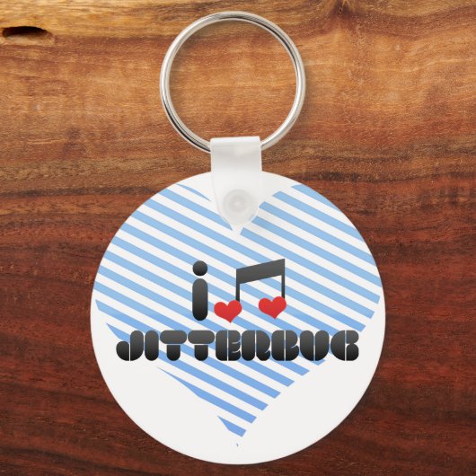 Jitterbug fan sleutelhanger (Voorkant)