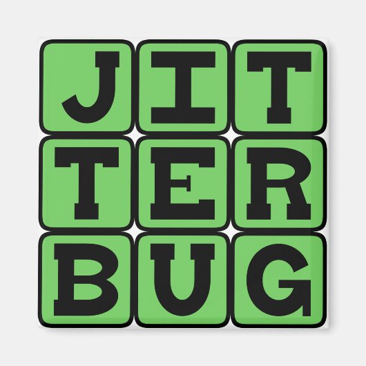Jitterbug, Soort Dans Magneet (Voorkant)