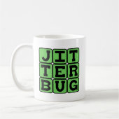 Jitterbug, type van Dans Koffiemok (Links)