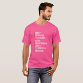 Jiu Jitsu Acrostic BJJ Braziliaans Jiu Jitsu T-shirt (Voorkant volledig)