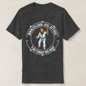 Jiu Jitsu and Jesus BJJ and Grappling 1 T-shirt (Design voorkant)