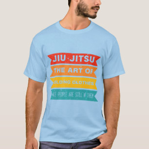 Jiu Jitsu Art van het vouwen van kleren Jujitsu T-shirt