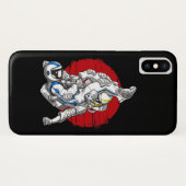 Jiu-Jitsu Astronauts Case-Mate iPhone Case (Achterkant (horizontaal))