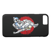 Jiu-Jitsu Astronauts Case-Mate iPhone Case (Achterkant (Horizontaal))