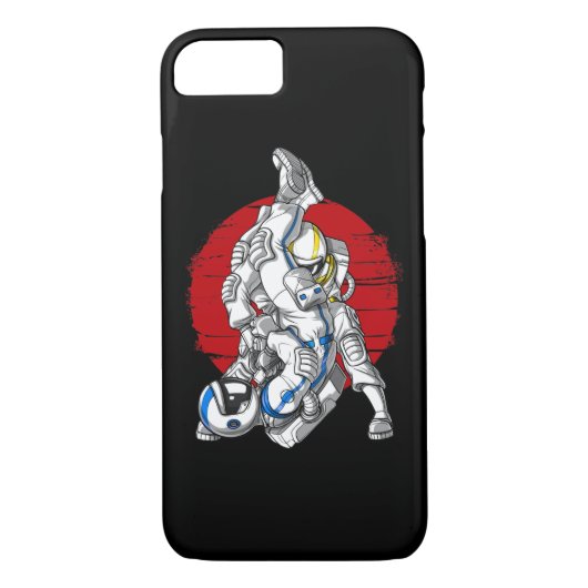 Jiu-Jitsu Astronauts Case-Mate iPhone Case (Achterkant)
