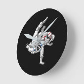 Jiu-Jitsu Astronauts Ronde Klok (Hoek)