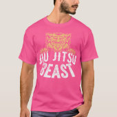 Jiu Jitsu Beast Wolf Martial Art T-shirt (Voorkant)