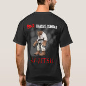 JIU-JITSU-Beer/zwart T-shirt (Achterkant)