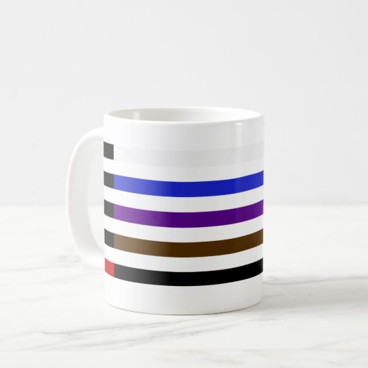 Jiu Jitsu Belts Mok (Voorkant links)