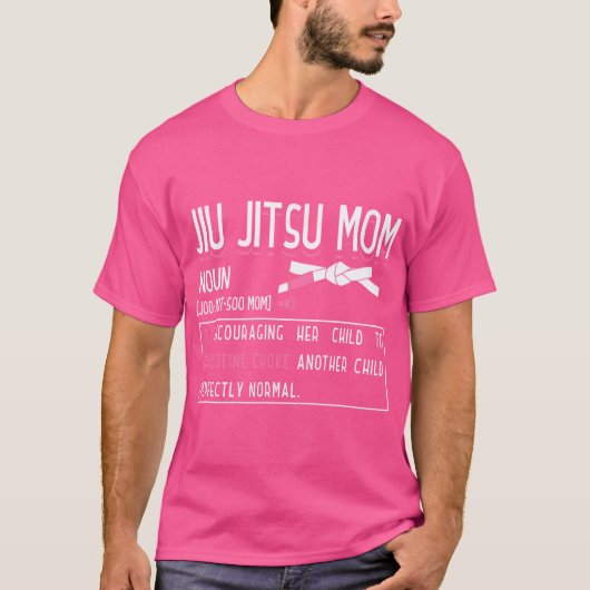 Jiu Jitsu Bjj Brazilian Jiu Jitsu Mama T-shirt (Voorkant)