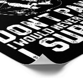 Jiu Jitsu Bjj Jiu Jitsu niet paniek ik zou nooit Poster (Hoek)