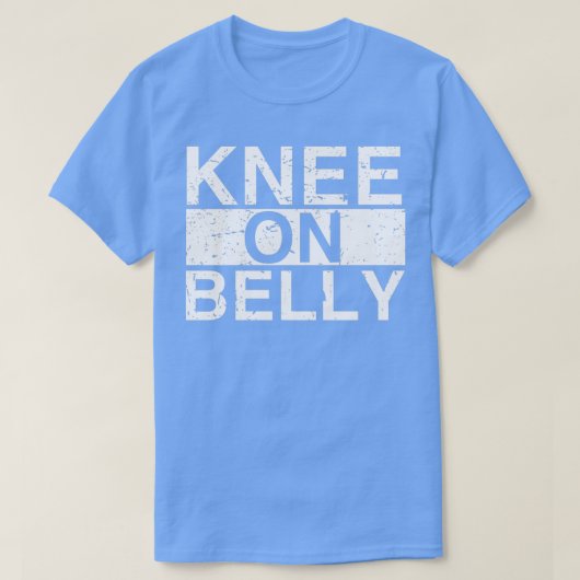 Jiu Jitsu BJJ Knee op Belly Light T-shirt (Design voorkant)