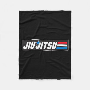 Jiu Jitsu BJJ Martial Arts Warrior Fighter Grafisc Fleece Deken
