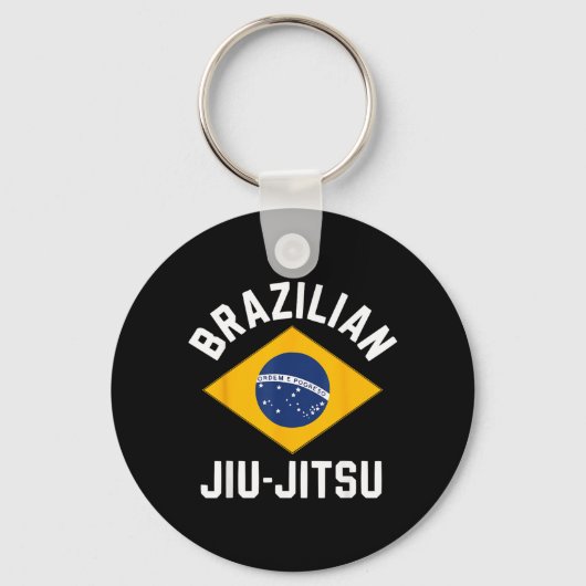 Jiu Jitsu BJJ Mixed Martial Arts MMA Combat Sleutelhanger (Voorkant)