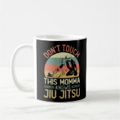 Jiu Jitsu Bjj Raak niet op deze Momma Knows Jiu Koffiemok (Links)